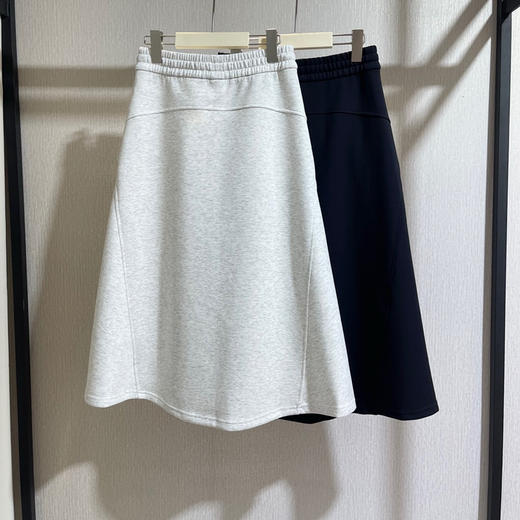 正品lulu Modal-Blend莫代尔混纺高腰A字中长裙030703 商品图9