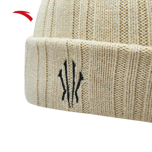 安踏加厚针织帽 男女冬季保暖潮流时尚百搭简约毛线帽192448534 【内里加绒版】192448534 商品图8