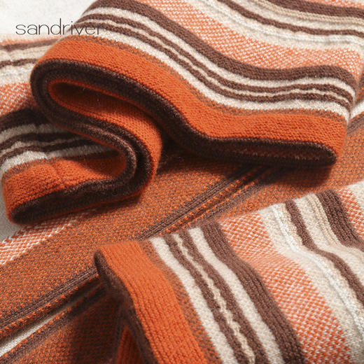 针梭相拼撞边睡袍SJF97W041N 商品图1