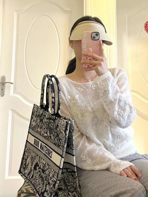 迪奥-工艺的神仙色老虎托特包，要好版本的就选这个！（HH） 商品图3