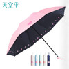 【元气蜜桃。晴雨两用】天堂伞33755E元气蜜桃，黑胶雨伞女神器。无畏紫外线，承受暴雨。现实中的伞，虚无的保护。 商品缩略图7