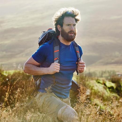 灰壳GP100%美利奴羊毛17.5微米速干短袖 商品图1