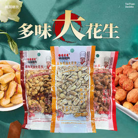 桃园建民炉烤I 五香I 麻辣大花生106g