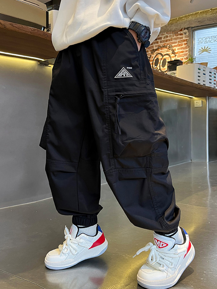 帅出天际的儿童工装裤👖【西蒙日记小山拉链束腿工装裤3320】❗2025最新版本！升级面料➕升级版型