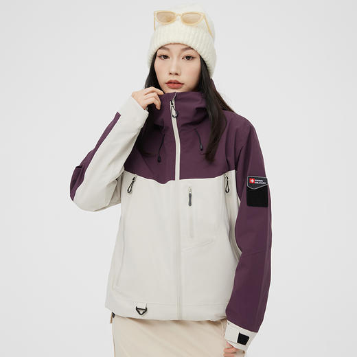 SWISS MILITARY瑞士军工/冲锋衣男女同款春秋高级感 防水户外冲锋衣 外壳  1888 商品图2