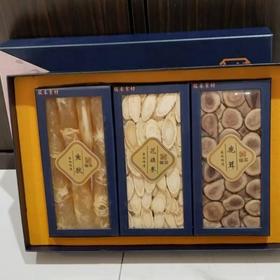 花旗参鹿茸鱼胶礼盒145G（花旗参50G+鹿茸15G+鱼胶80G）