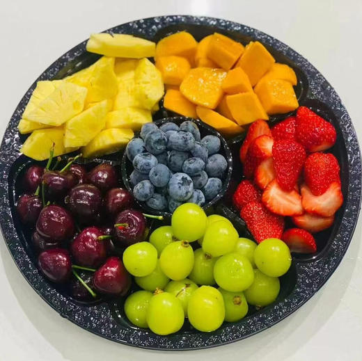 六宫格果盘（当季水果随机） 商品图2