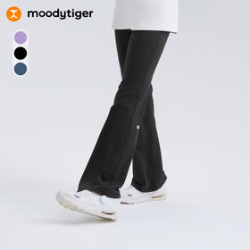 moodytiger女童微喇紧身裤25夏新运动高弹柔软亲肤瑜伽裤51211424【DR】