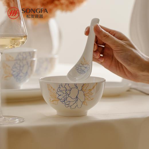 28头蓝宝牡丹骨瓷餐具 商品图7