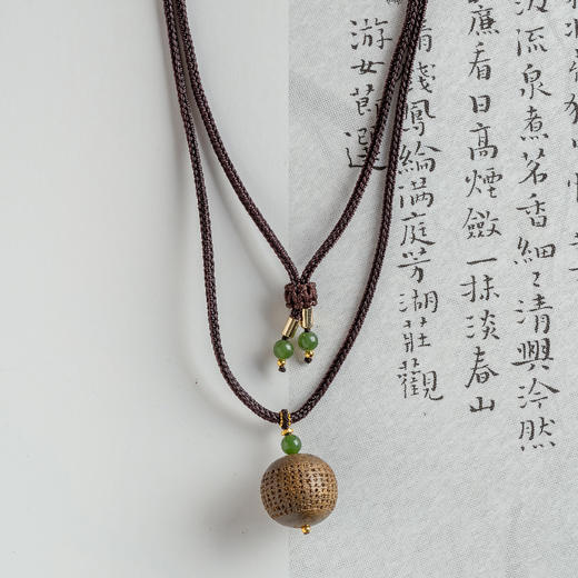 寺院同款 一念七宝 沉香木手串/吊坠系列 精选沉香 油脂如墨 商品图9