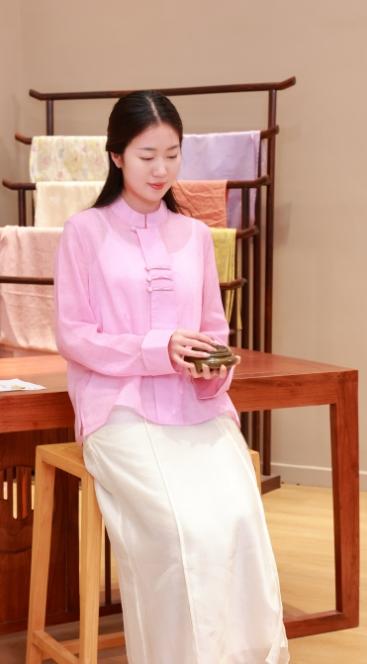 【抖音专属】新中式上衣（25710014-縓缘-结缘款） 商品图3