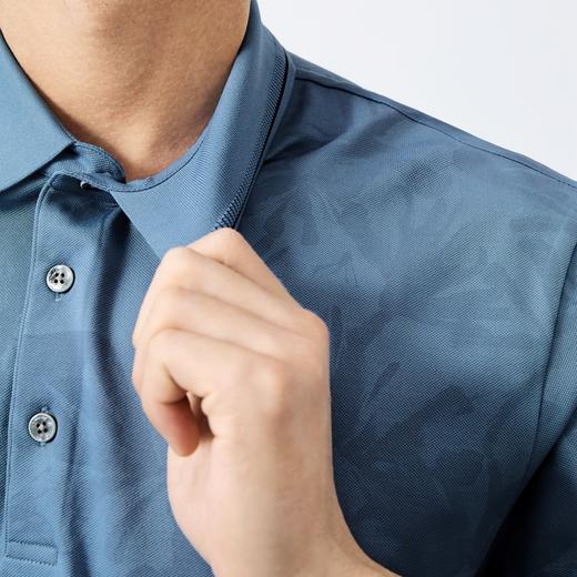 【度假系列】柒牌短袖polo衫男夏季新款休闲度假满身印花翻领上衣128T73050 商品图2