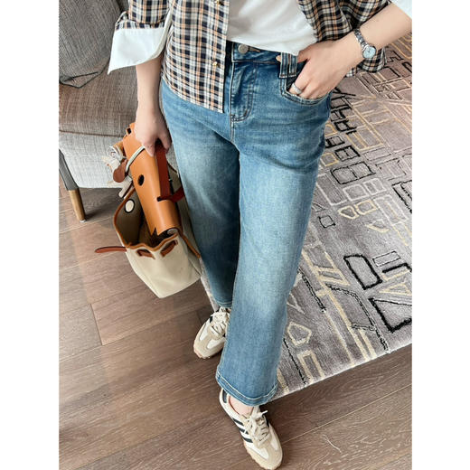 2503113   弹力九分直筒裤 土耳其🇹🇷牛仔 商品图4