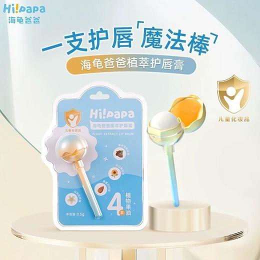 海龟爸爸 魔法棒植萃护唇膏 3.5g（随机版本） 商品图0