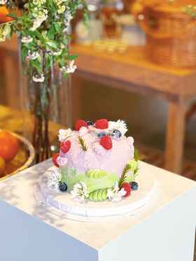 【2025新品】青山粉黛·奶油蛋糕【四层加高款】