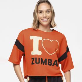 【尊巴】年度限定款短袖（实物正红色，偏大，按实测尺码选择）Z1T000882