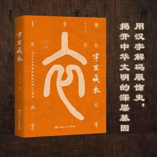 字里藏衣(一笔一画，穿针引线，织就中华文化长卷) 商品图1