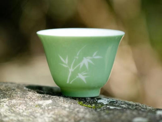 留白竹影竹青 系列 留白设计 雅致韵味 瓷器 商品图4