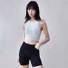 跃牌【周游世界系列】2025春夏新品瑜伽服女固定胸垫款无袖背心天丝莫代尔螺纹运动内衣BR1607 商品缩略图2