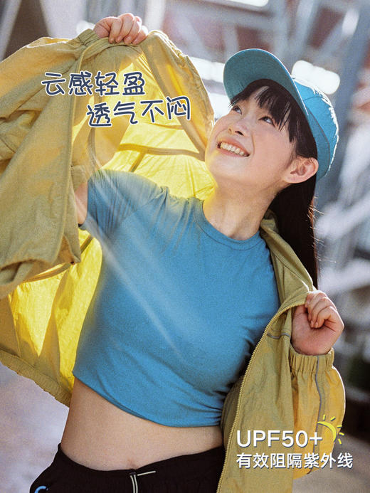 【品牌直发-福利特惠】ACMEITEM爱棵米 户外亲子防泼水骑行外套立领防晒宽松休闲上衣女GAG3210957A /GAG3210994A 商品图1