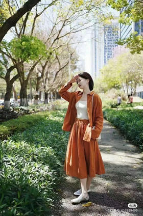 【3月7日 下午13:00 秒杀】女神节巨献：纯原 之禾走秀款 亚麻平纹POLO领衬衣
