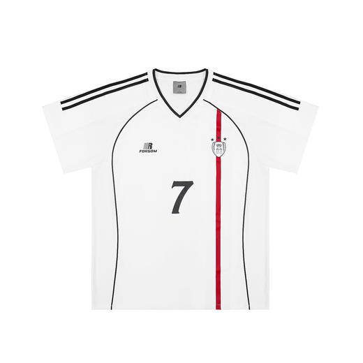 FDR旗舰店 织带V领撞色速干短袖t恤男女夏季美式凉感骑行运动球衣 商品图6