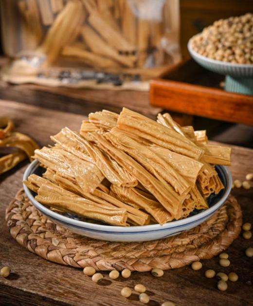 安叶家自产石屏有机腐竹、腐皮、豆腐丝 商品图0
