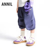 男童全腰梭织七分裤夏季新款安奈儿童装实体店同款XB526629 商品缩略图1