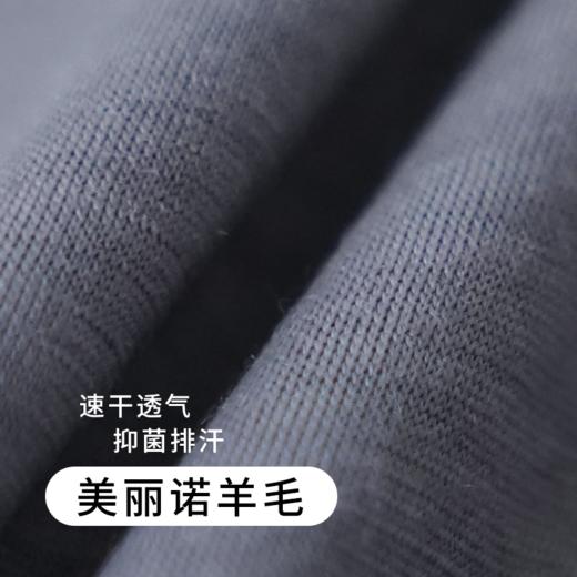 灰壳GP100%美利奴羊毛17.5微米速干短袖 商品图4