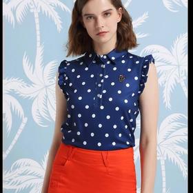 百乐图女士 波点无袖 22218089