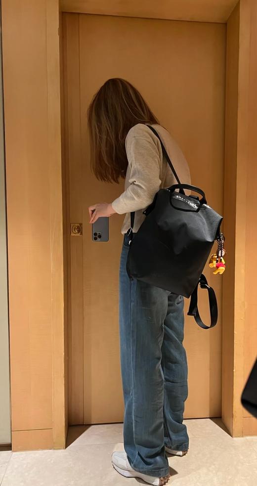 代工厂龙翔新款ener超轻公文差旅健身字母双肩包 商品图13