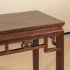 清 红木如意卡子花独板条桌 商品缩略图3