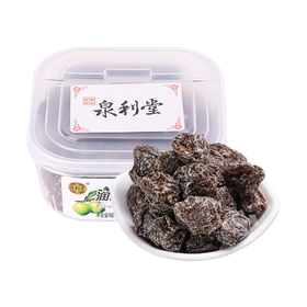 泉利堂润喉话梅 208g