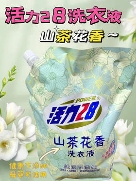 【厂家补贴】11.9元2袋  活力28洗衣液2kg系列新日期（山茶花和薰衣草）