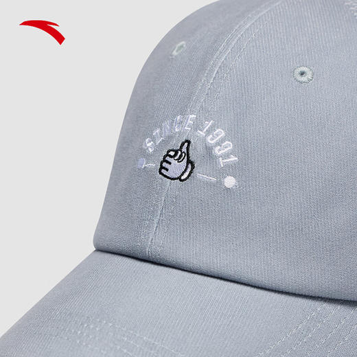 安踏棒球帽简约复古潮流时尚简约休闲运动防晒遮阳鸭舌帽子192448252 商品图1