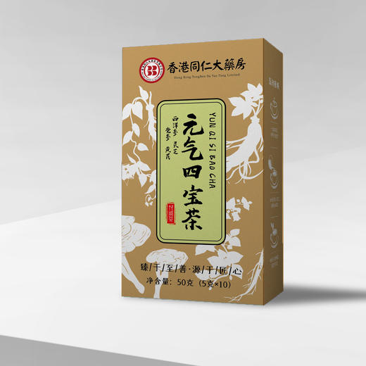 【五盒更超值❗️元气四宝茶】甄选品质原料制作，西洋参，党参，黄芪，灵芝，组合养生花草茶，老年养生健康L 商品图4