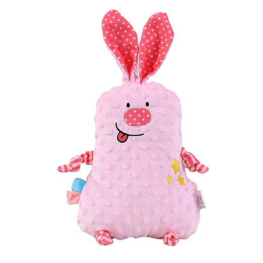 哄睡神器豆豆绒安抚巾玩偶玩具（婴儿可入口啃咬） 商品图4