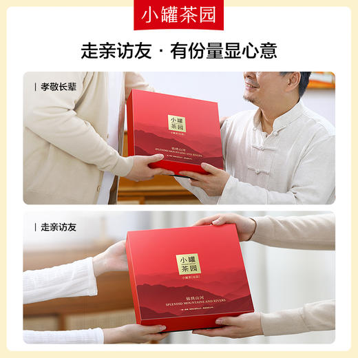 [人气3件礼]小罐茶园 锦绣山河流金5罐礼盒+静澜快客杯茶具套组+彩多泡铁观音*2罐【现货】 商品图5