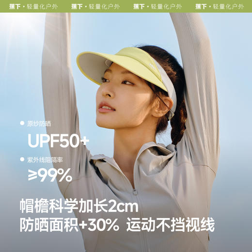 【25年新品】蕉下女士运动防晒帽DS566 商品图1