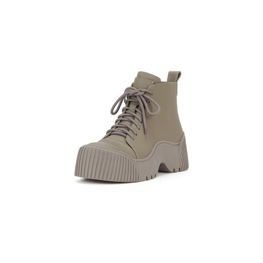 westory学院风马丁靴厚底高跟平跟舒适百搭短靴老爹鞋女W23DS82921 商品图2