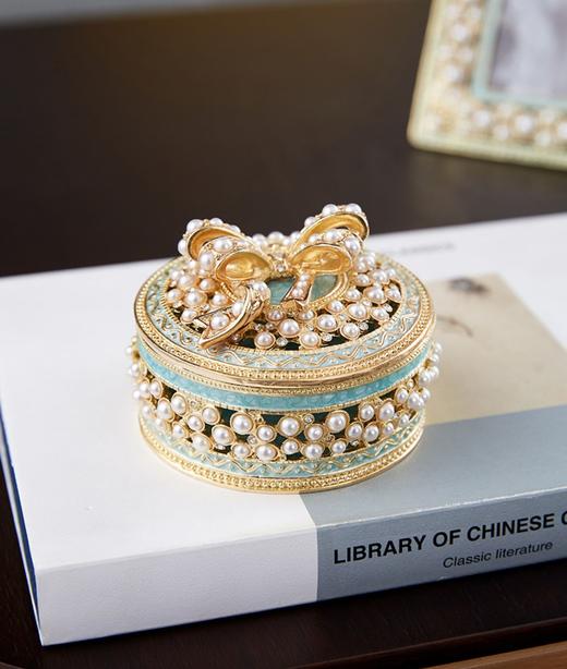 【彼达思】罗比罗丹《珍爱一生》首饰收纳盒创意珐琅彩工艺结婚礼物 商品图1