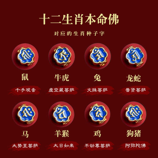 紫金砂 十二生肖朱砂平安扣挂件 商品图3