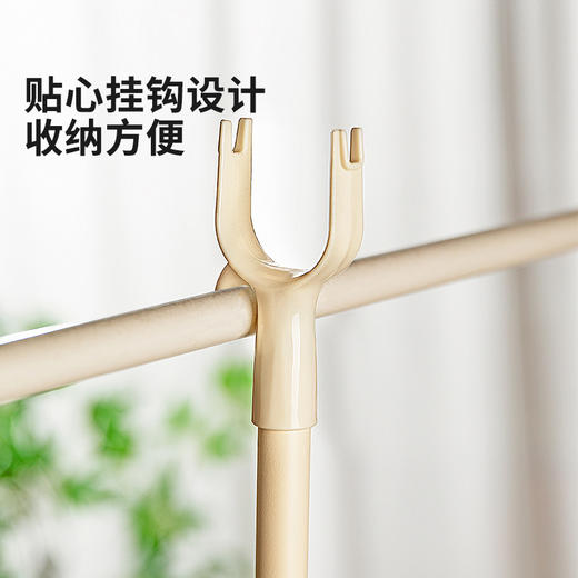 摩登主妇撑衣杆家用可自由伸缩晾衣杆叉丫晒挂取衣服加长款挑衣杆 商品图2