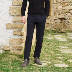 半身缘男裤 春季运动舒适松紧腰休闲裤251301M10303593