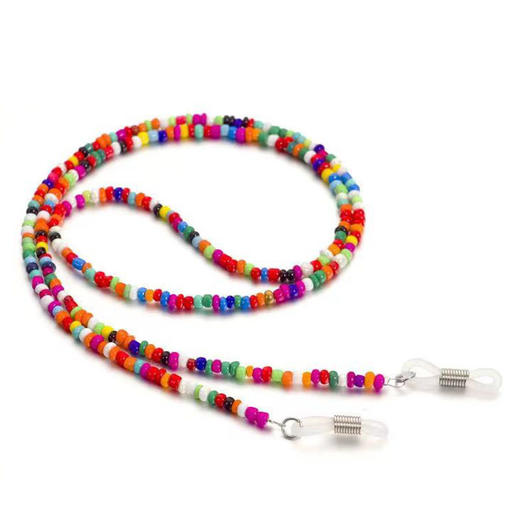 欧美时尚固定眼镜链 沙滩风眼镜绳挂绳 米珠链防脱防丢眼镜链【超值特卖AL】 商品图4