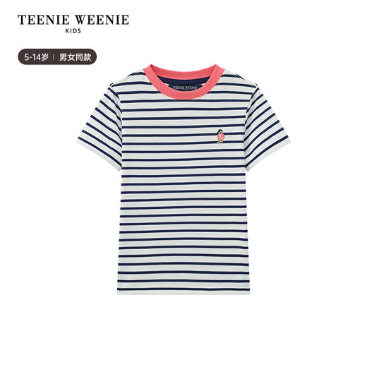 TeenieWeenie Kids小熊童装春夏男女童经典条纹短袖T恤TKRS256371H 商品图8