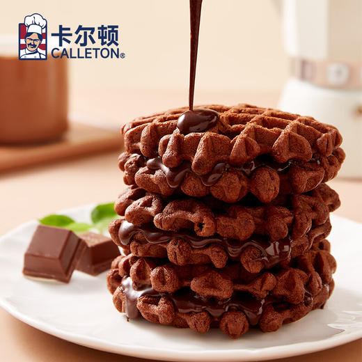 【分仓直发包邮】卡尔顿生巧爆浆华夫430g 商品图1