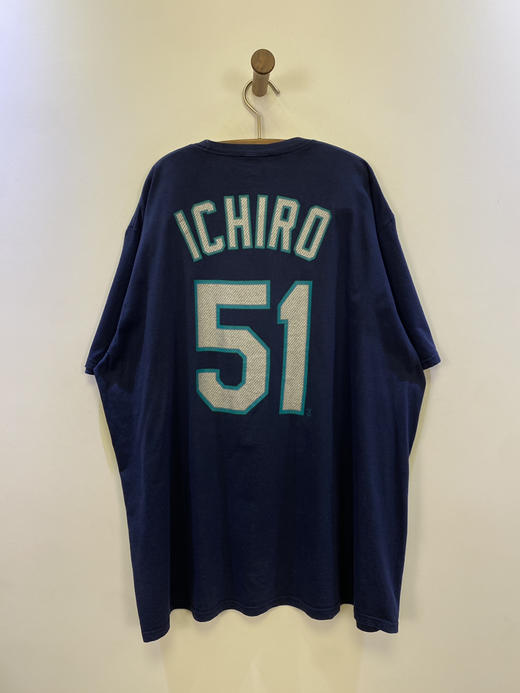 Majestic MLB 美国职业棒球大联盟 铃木一郎 短袖T恤 _SST(2XL) 商品图3