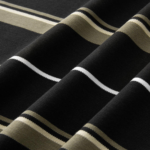 【DDP】大依优型大码短袖POLO衫翻领条纹半袖男加大码棉质打底衫夏季新款休闲胖子 商品图4