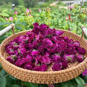 有机玫瑰花茶（成都仓库-顺丰快递）  | 花冠22g，花蕾52克【新包装加量不加价】，来自四川西充，生产者：杨敏【合作生产，公平贸易】